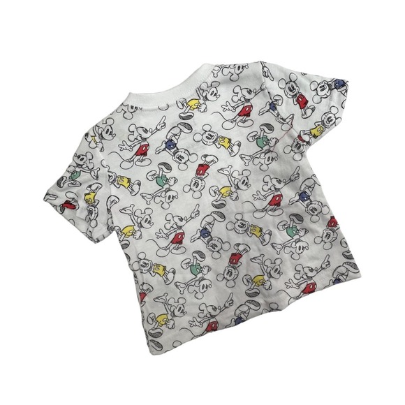 Disney Baby boy Size 3 / 6 Months 3 pc Mickey Mouse Outfit Set short shirt Red - Picture 9 of 9